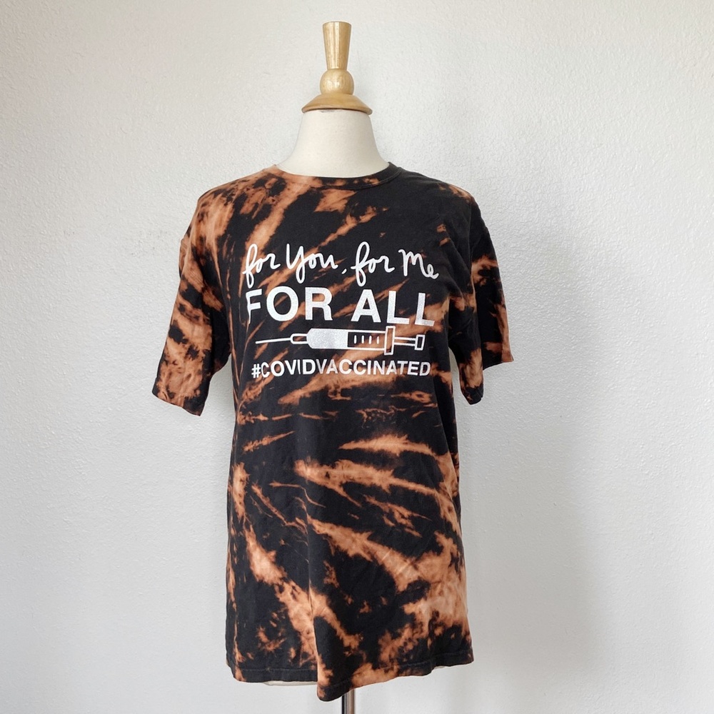 Black Graphic Covid T-Shirt